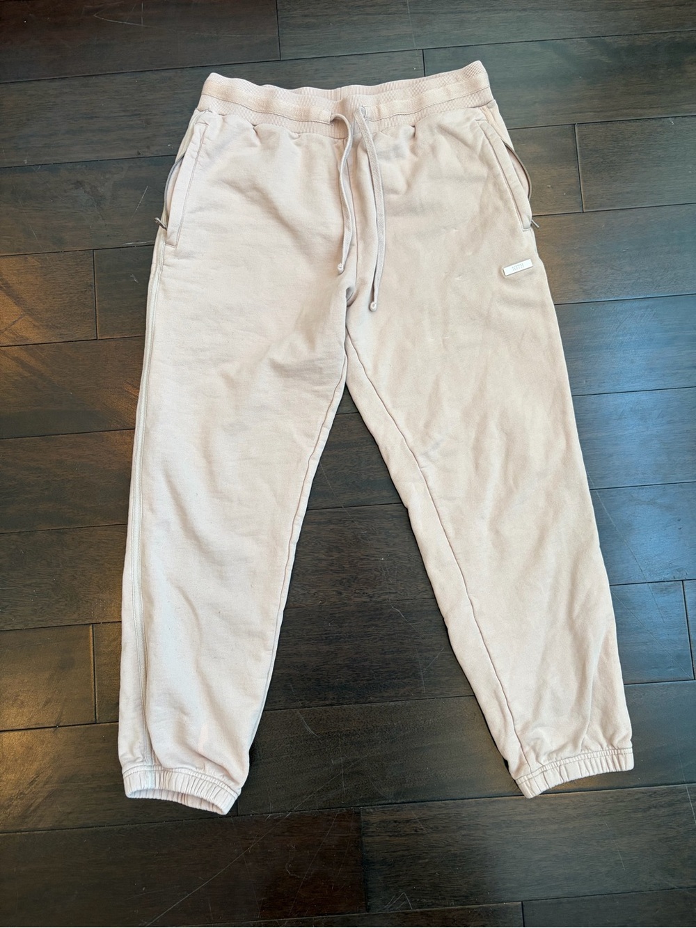 Kith USA Cozy Drawstring Joggers - Light Beige